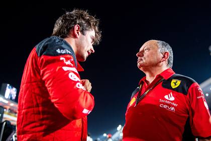 Charles Leclerc and Frederic Vasseur worked together when the Monegasque became champion in Formula 3, in 2016, with the ART Grand Prix team;  The presence of the Frenchman motivated the extension of the driver's link with the Scuderia