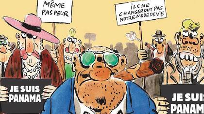Charlie Hebdo ahora se ríe de Panamá Papers