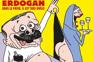 Erdogan, furioso por una caricatura de él en la nueva portada de Charlie Hebdo