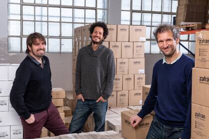 Charlie Rivero Haedo, Nito Anello y Diego Salmain