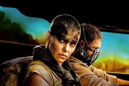 Charlize Therón como Furiosa en Mad Max Fury Road