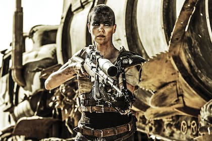 Charlize Theron en Mad Max: Furia en el camino
