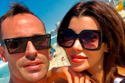 Charlotte Caniggia y su novio Roberto Storino Landi