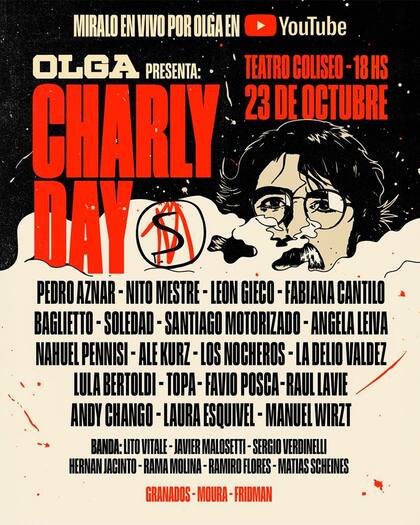 Charly Day, el evento organizado por OLGA
