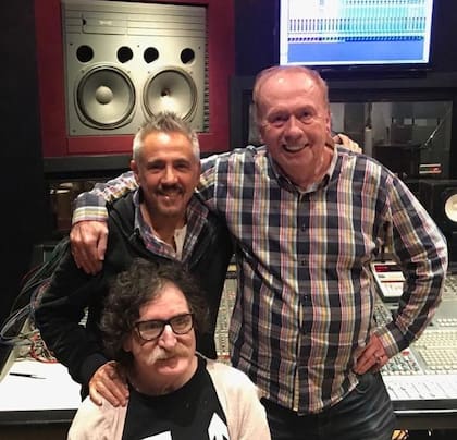 Charly García también pasó por el emblemático estudio, junto al recordado Geoff Emerick