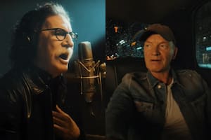 La canción completa de Charly García y Sting
