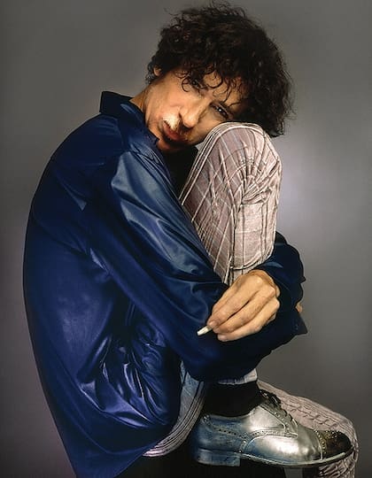 Charly por Andy Cherniavsky; una de las 200 imágenes que se exponen en el Palais de Glace