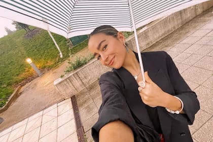 Charo, en su primer día de doctorado