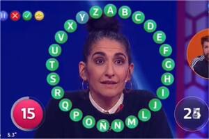 Charo López completó el rosco de Pasapalabra en tiempo récord y se llevó dos millones de pesos