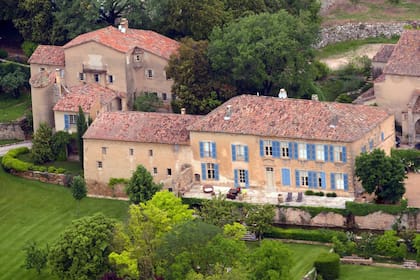 Château Miraval, un castillo y un viñedo ubicado en el pueblo de Correns, donde en 2014 se casaron Pitt y Jolie, es ahora el centro de una disputa legal entre ambos exs