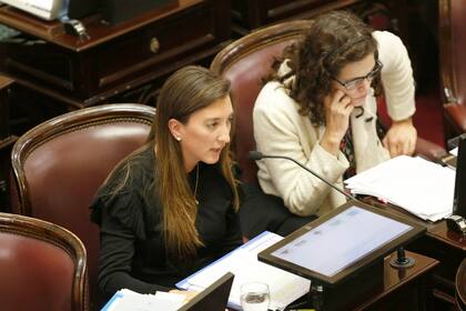 Eugenia Catalfamo durante su discurso