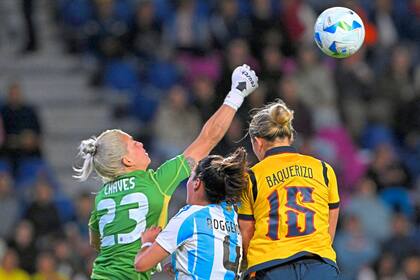 Chaves tuvo buenas intervenciones cuando fue exigida por Ecuador; fue parte importante en el 2 a 0 que mantiene con el puntaje idea a la selección.