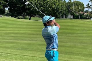 Chayanne jugó al golf en el país y se llevó una inesperada sorpresa