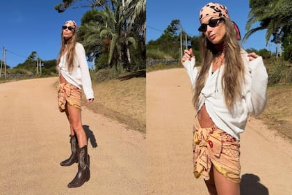 Chechu Bonelli disfrutó de Punta del Este antes de recibir las llaves de su nueva casa