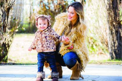 Chechu, feliz con su familia