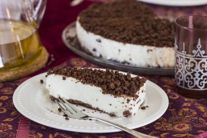 Cheesecake con queso blanco al estilo israelí