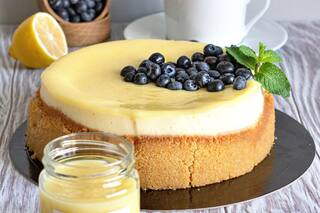 Cheesecake de limón