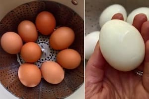 El truco de una chef para obtener el huevo duro perfecto y pelarlo con facilidad