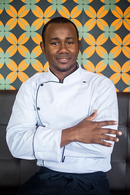 Chef del restaurante Mingus en Recife.