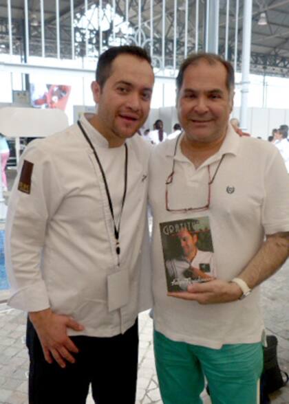 Chef Felipe Rivadeneira y chef Gino Molinari