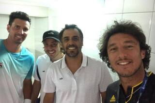 La excusa para reunir en una cancha de tenis a una parte de la Legión