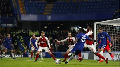 Chelsea estuvo irresoluto ante Arsenal