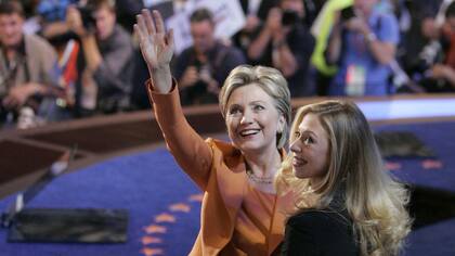Chelsea y Hillary Clinton