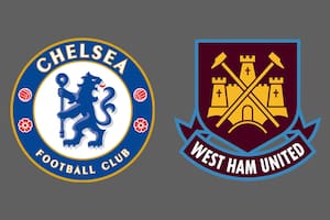 Chelsea y West Ham United disputaron uno de los encuentros de la jornada del fútbol inglés
