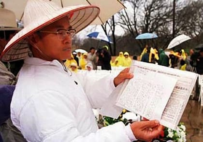 Chen prometía que Jesús descendería de naves espaciales en Texas, donde se mudó con 150 seguidores de su secta