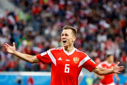 Cherysev marcó su tercer gol