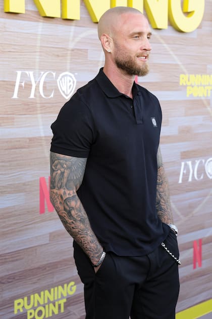 Chet posa en la
red carpet del estreno de "Running Point" en el UCLA Health Training Center (California), en mayo de 2025. En la serie de Netflix interpreta a un talentoso pero problemático jugador de básquet