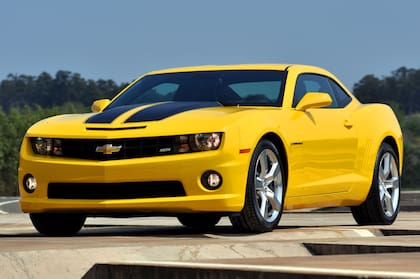 Uno de los modelos secuestrados es un Chevrolet Camaro con la estética de "Bumblebee"