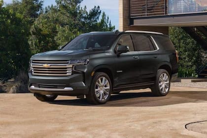 El enorme SUV Tahoe es uno de los modelos que forma parte de la flota de entrenamiento