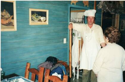 Chez Phillippe es el bistró que su padre abrió en Bariloche y era visitado por famosos