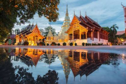 Chiang Mai es principal centro cultural del norte de Tailandia.