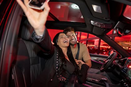 Chiara Mancuso y Santiago Algorta.