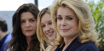 Chiara Mastroianni, Ludivine Sagnier y Catherine Deneuve