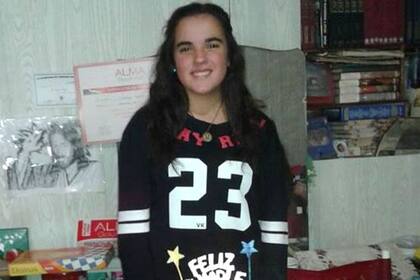 Chiara Páez (14) durante su último cumpleaños; "Ella tenía miles de proyectos", cuenta su madre