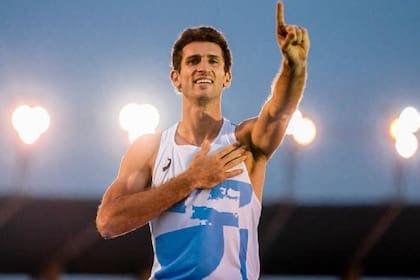 Chiaraviglio, en una de sus destacadas participaciones como representante argentino