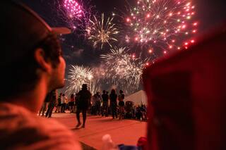 Dónde ver los fuegos artificiales de Año Nuevo