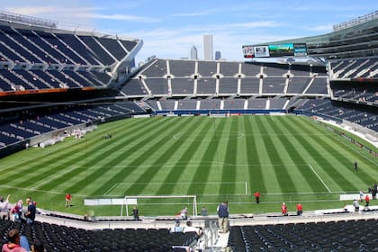 La selección argentina jugará el primer amistosos en el estadio Soldier Field de Chicago