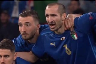 La cábala bilardista que Chiellini usó en Wembley en la final de la Eurocopa