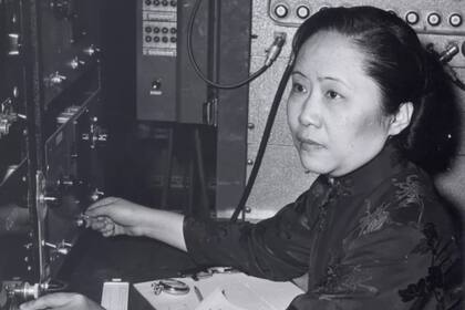 Chien-Shiung Wu en su etapa de investigadora en Columbia