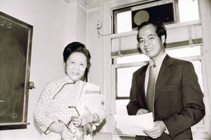 Chien-Shiung Wu en su etapa de investigadora en Columbia