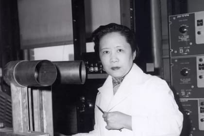 Chien-Shiung Wu en su etapa de investigadora en Columbia