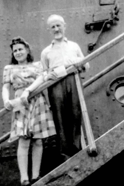 Chil Majer, el hermano de Salomón, y Lea, esposa de su sobrino Levi