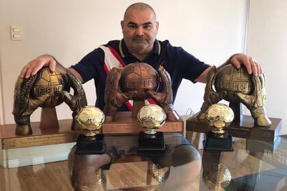 Chilavert fue elegido en tres ocasiones como el mejor arquero del mundo