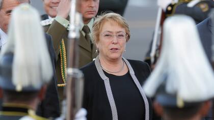 La presidenta chilena, Michelle Bachelet, viajó a Quito para la asunción de Lenin Moreno