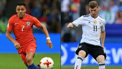 Chile y Alemania definen el título en el estadio Krestovski