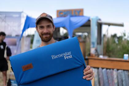 Chilly dijo presente con sus lonas, bolsos y reposeras de diseño.